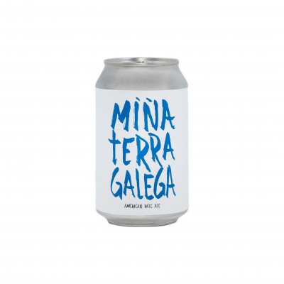 Cerveza artesanal 'Miña Terra Galega'  (lata 33 cl)